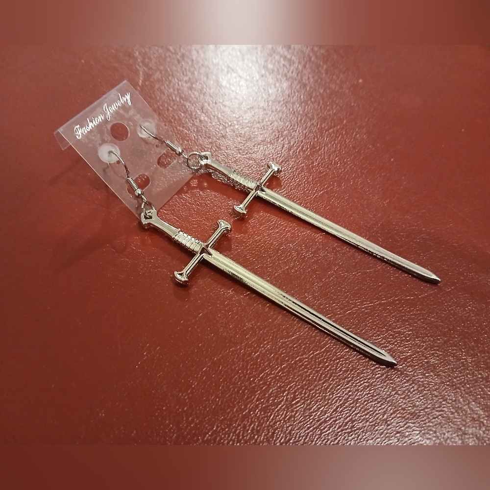 Sword Earrings
